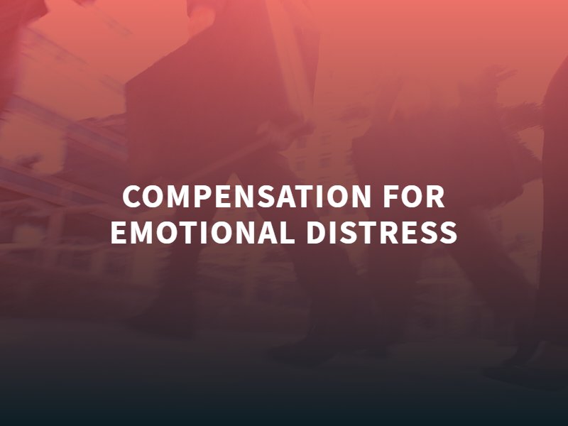 Compensación por angustia emocional