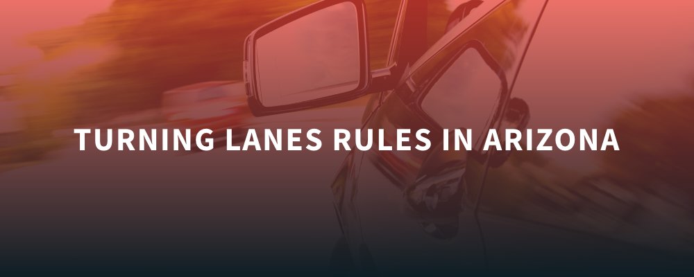 Reglas de los carriles de giro en Arizona