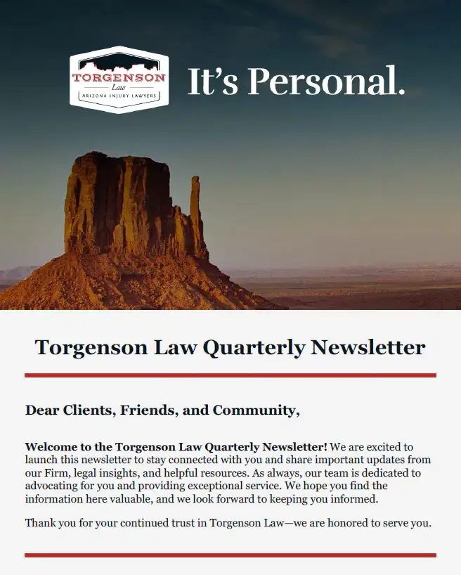 Torgenson Quarterly Newsletter
