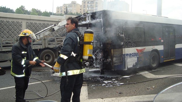 Car Accident with Bus